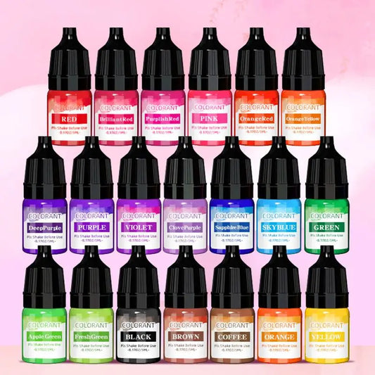 Candle Wax Liquid Dye – Non-Toxic Soy Wax Pigment Colorant 5ml