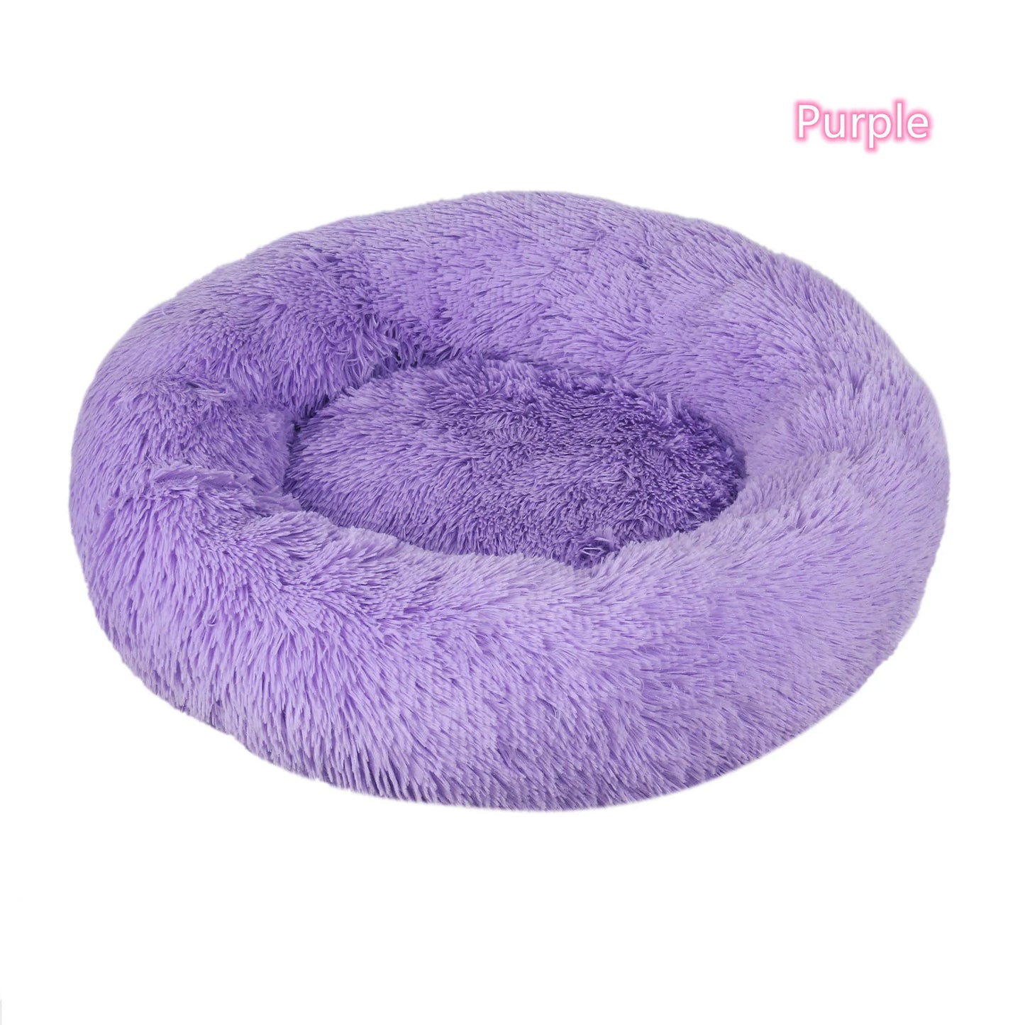 New Cat Dog Bed Super Soft Pet Cat Bed Pet Mattress Plush Washable Calm Donut Bed Comfortable Sleeping Artifact Suitable Winter