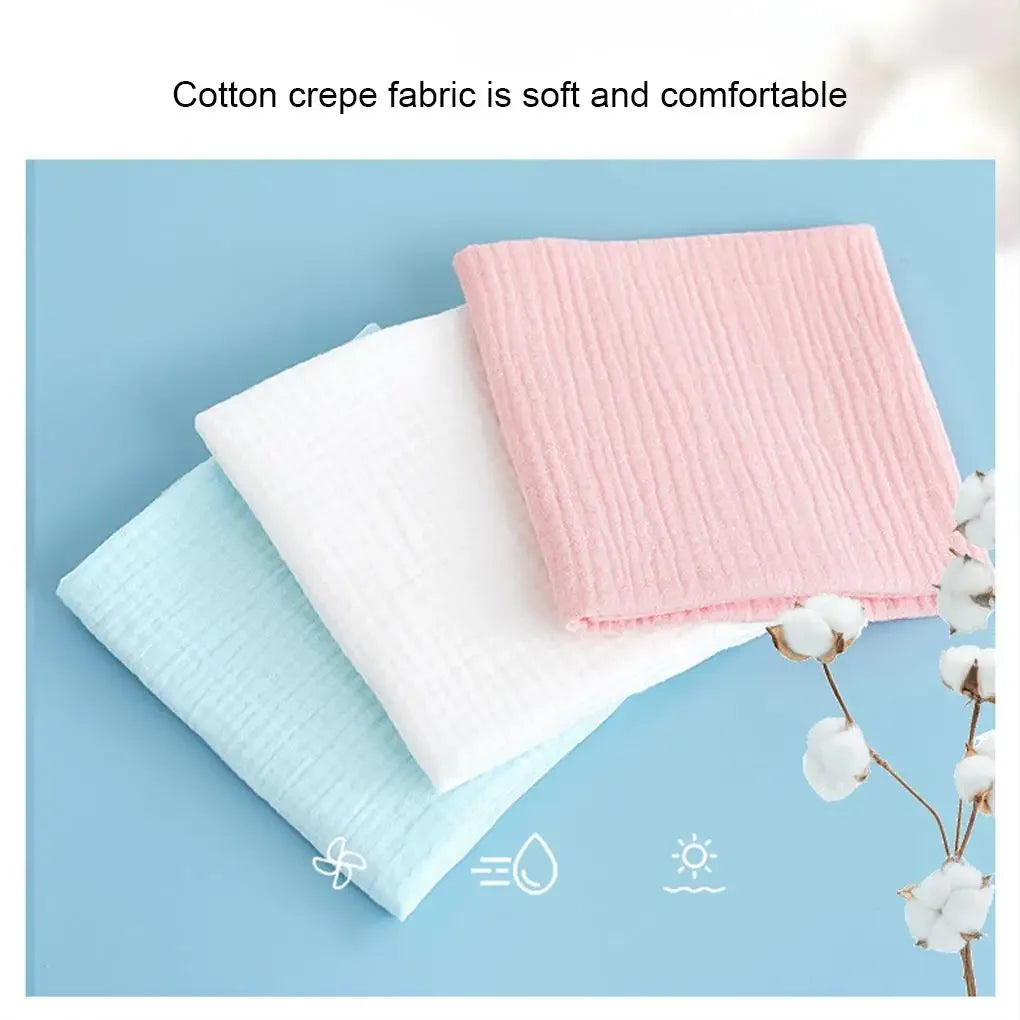 100% Cotton Baby Nappy for Newborn Changing 5-10PCS Baby Gauze Diapers 43x45cm Washable Reusable Double Layer Soft Baby Towels