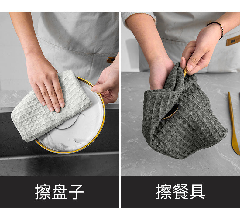 Super-Absorbent Barista Bar Towel – Lint-Free Coffee Machine Cleaning Cloth