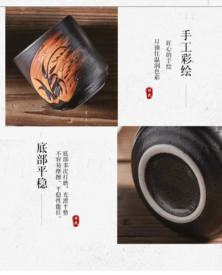 Japanese Ceramic Coffee & Matcha Stacking Cups – Stackable Sake & Water Cups