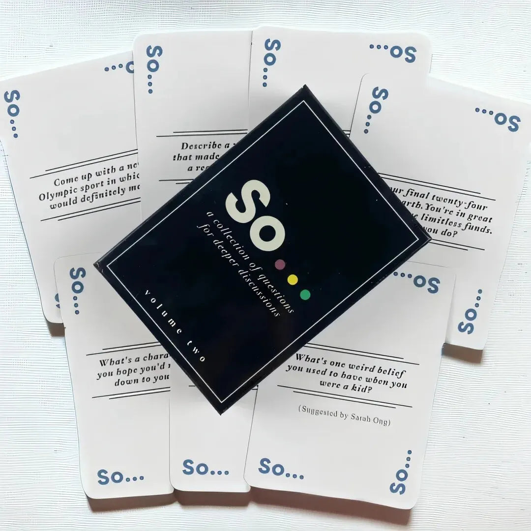 Conversation Starter Card Game – Adults, Families & Couples Party Deck