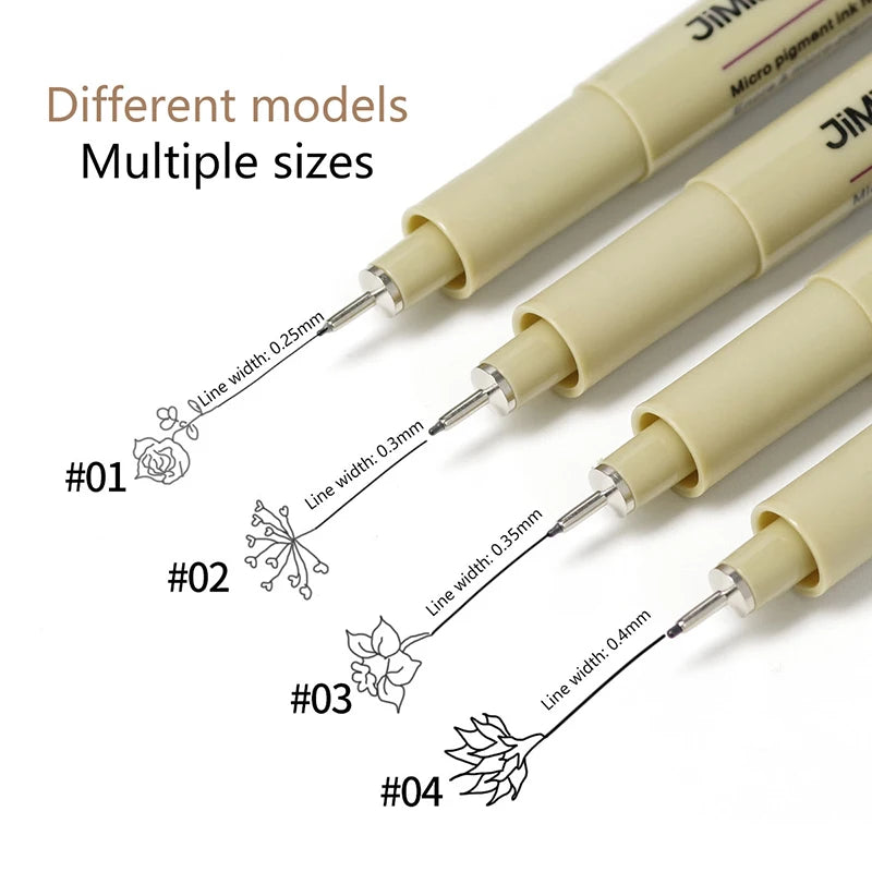 Nail Art Graffiti Line Pen – Waterproof Detail Sketching & Wire Drawing Gel Pen