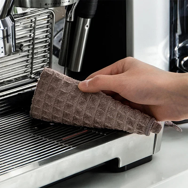 Super-Absorbent Barista Bar Towel – Lint-Free Coffee Machine Cleaning Cloth