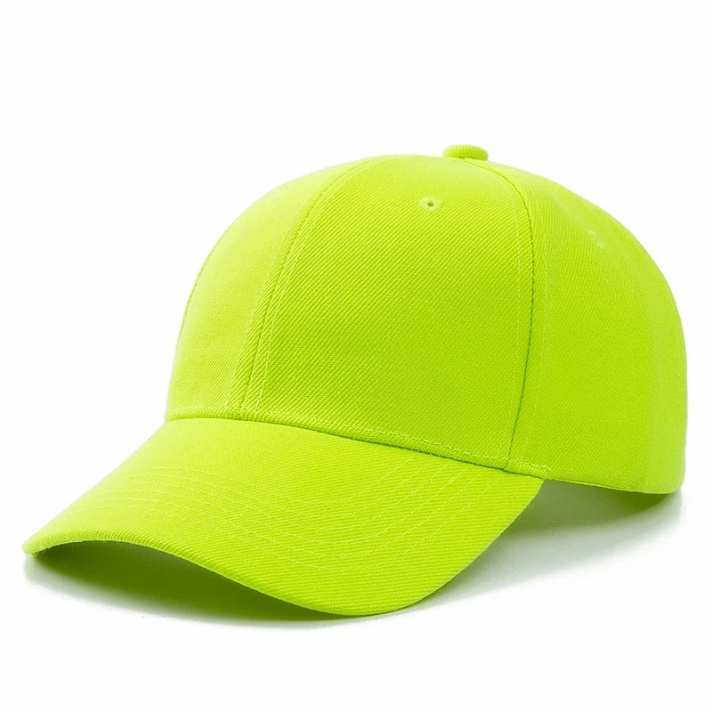 Unisex Plain Adjustable Snapback Baseball Cap – Street Dad Hat