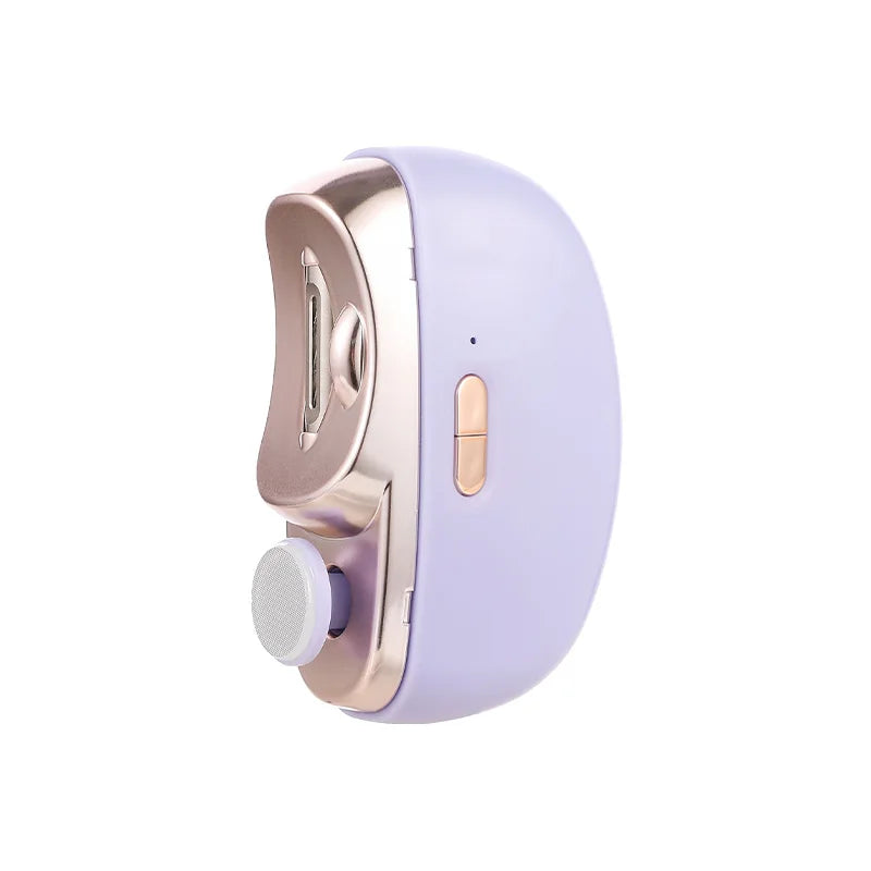 Multifunctional Electric Nail Clipper Anti Splash Nail Trimmer Portable 2 In 1 Manicure Pedicure Cutter For Baby Adults