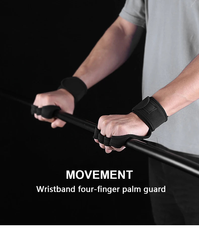 Gym Gloves for Men Women Fitness Weight Lifting Wristband Gloves Body Building Training Sports Exercise Cycling Glove Shockproof