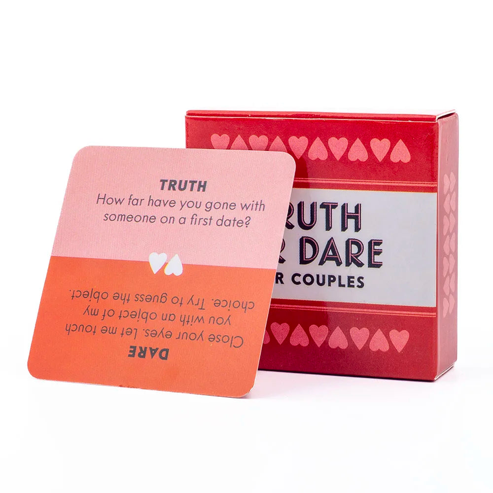 Truth or Dare Couples Card Game – 51 Sexy & Fun Questions for Date Nights