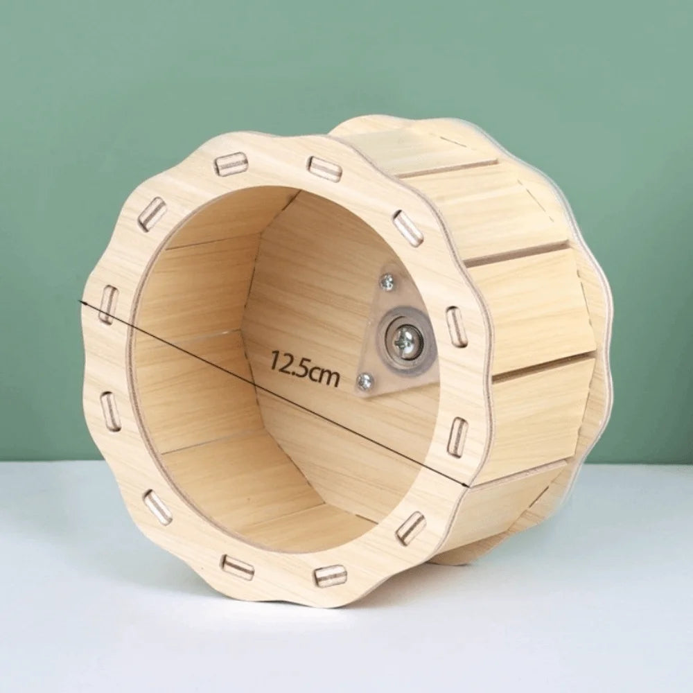 New Wooden Hamster Villa Chewable Easy to Install Platform House Durable Cage Accessories Hamster Climb Pet Supplies