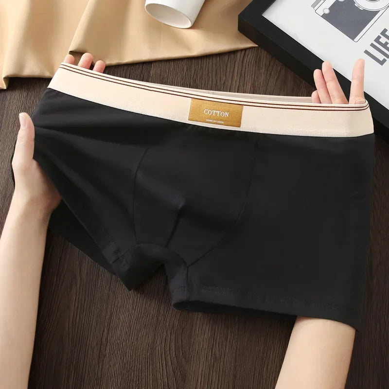 3-Pack Men's Breathable Cotton Boxer Shorts – Comfortable Everyday Underwear