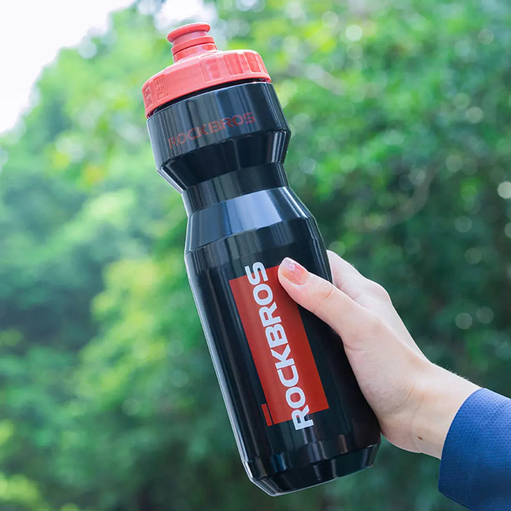 ROCKBROS Cycling Water Bottle & Cage Set – 750ml BPA-Free Sports Bottle