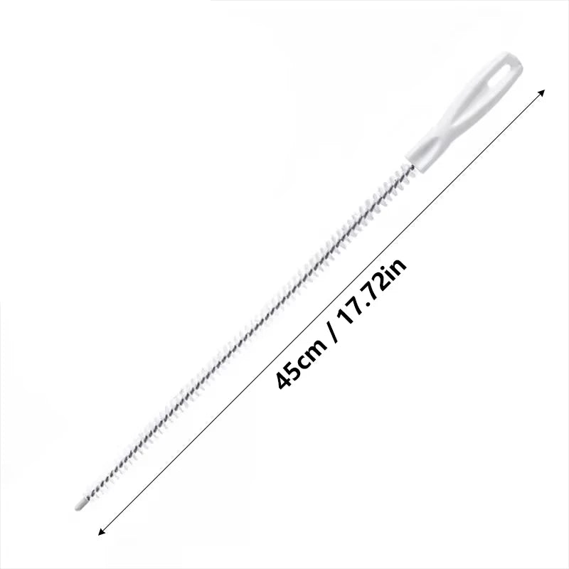 1Pcs Sink Drain Cleaning Brush Drain Clog Remover Bendable Sink Overflow Sewer Drain Brush For Bathroom Kitchen