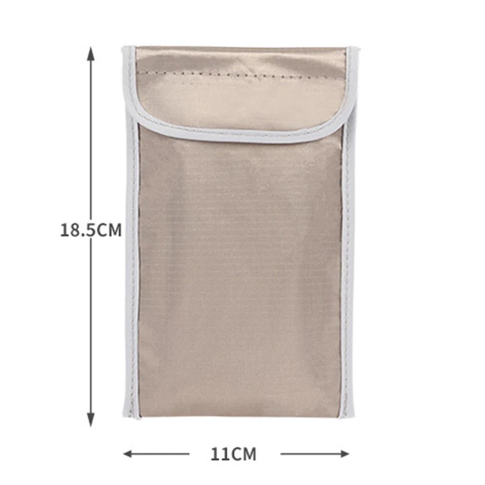 Mobile Phone RF Signal Blocker Anti-Radiation Shield Case Bag Pouch IC Magnetic Card Prevent Degaussing Anti-tracking