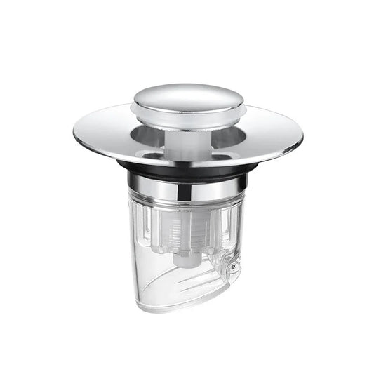 Press-Type Bounce Drain Plug – Universal Sink Deodorant Stopper