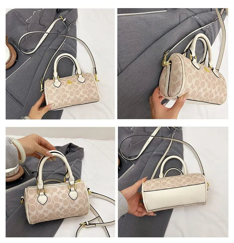 Latest trendy ladies' light luxury retro high-end versatile handbag, single shoulder crossbody bag, mini classic pillow bag