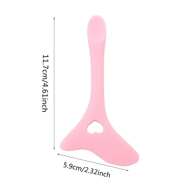 Silicone Eyeliner & Lipstick Stencil Aid – Reusable Wing Tip Makeup Tool