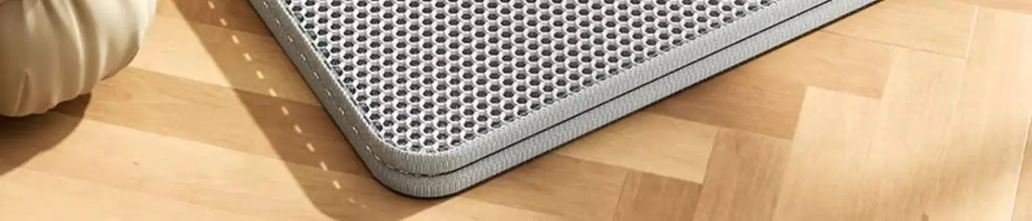 Extra Large Cat Litter Mat – Waterproof 2-Layer Non-Slip Washable Floor Protector