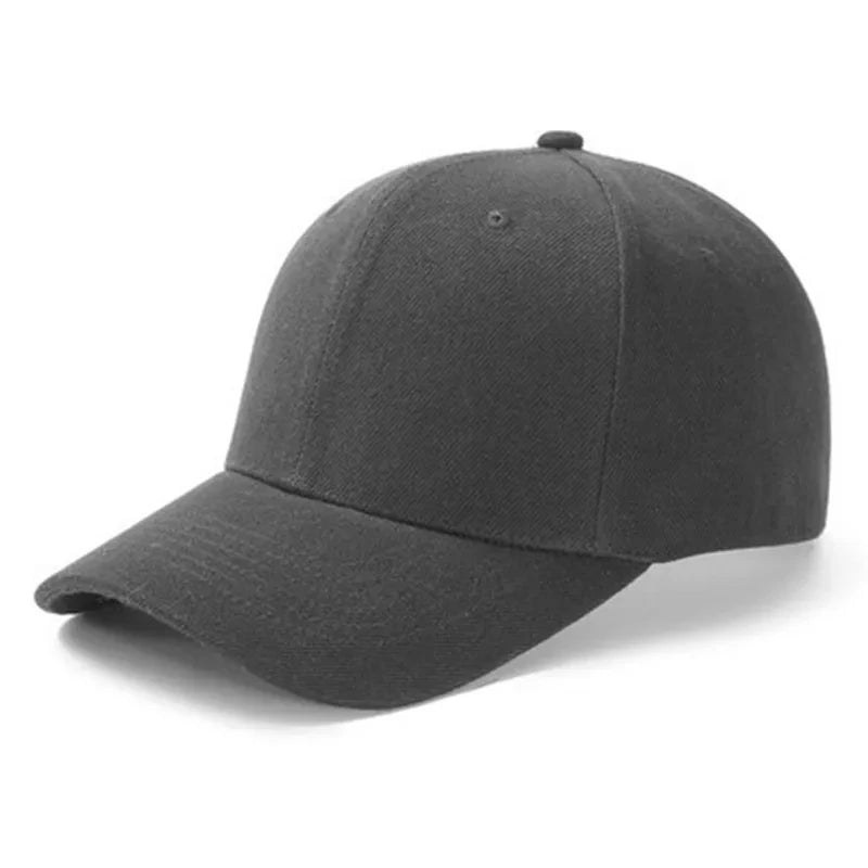 Unisex Plain Adjustable Snapback Baseball Cap – Street Dad Hat