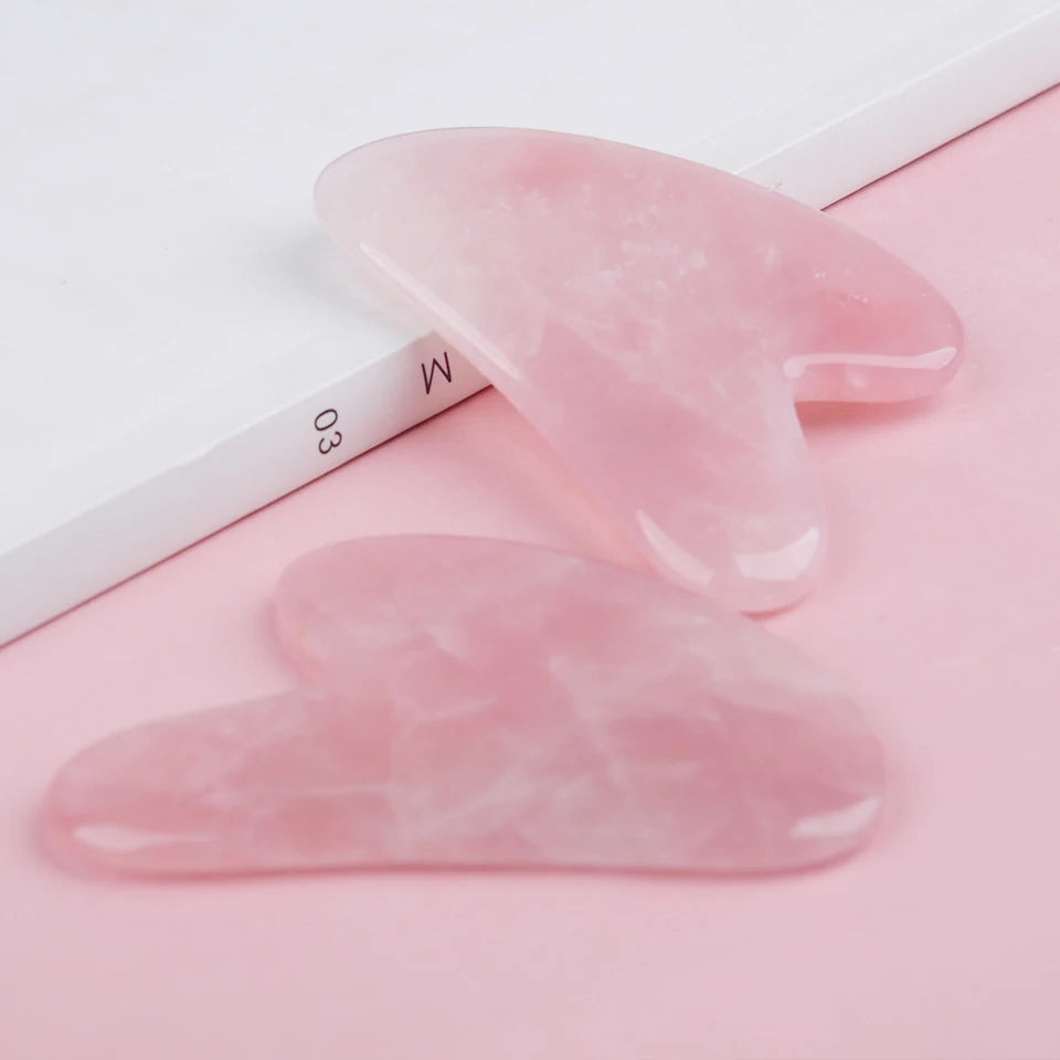 Jade Face Gua Sha Scraping Tool – Facial Massage for Skin Firming & SPA Care