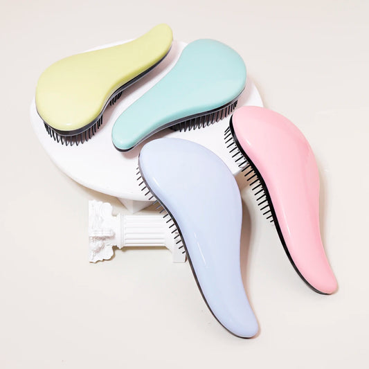 Antistatic Shower Massage Detangling Brush – Wet & Dry Styling Tool for Real Hair & Wigs