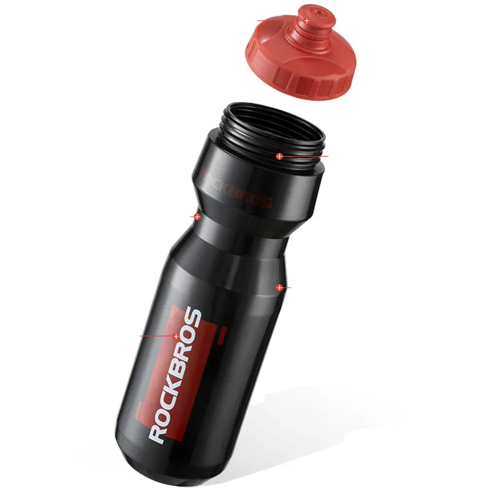 ROCKBROS Cycling Water Bottle & Cage Set – 750ml BPA-Free Sports Bottle