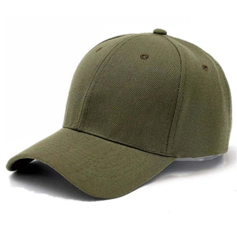 Unisex Plain Adjustable Snapback Baseball Cap – Street Dad Hat