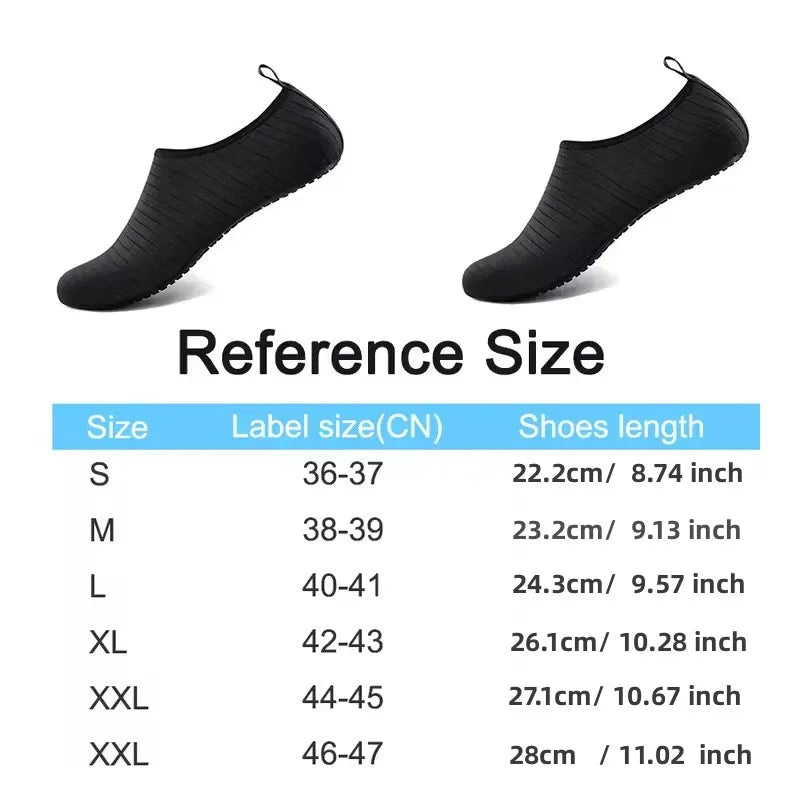 Quick-Dry Amphibious Water Shoes – Barefoot Feel Beach & Swim Sneakers