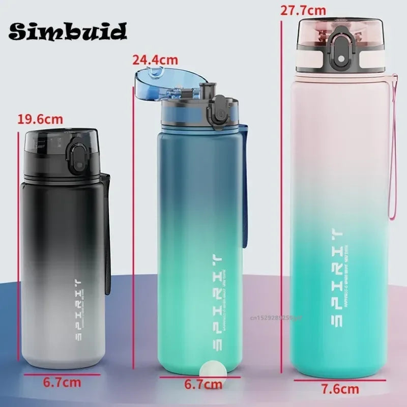 1-Litre Leak-Proof Sports Water Bottle – BPA-Free Gym & Travel Jug