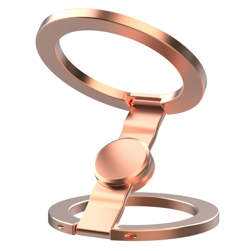 MagSafe Foldable 360° Rotating Phone Holder – Double-Sided Magnetic Grip Stand for iPhone