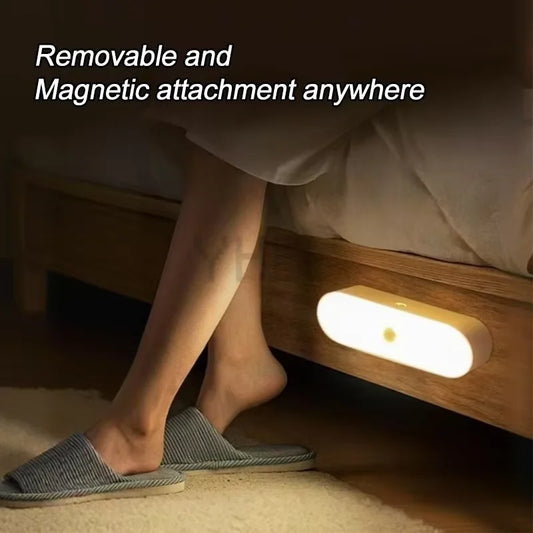 USB Rechargeable Wireless LED Motion Sensor Night Light