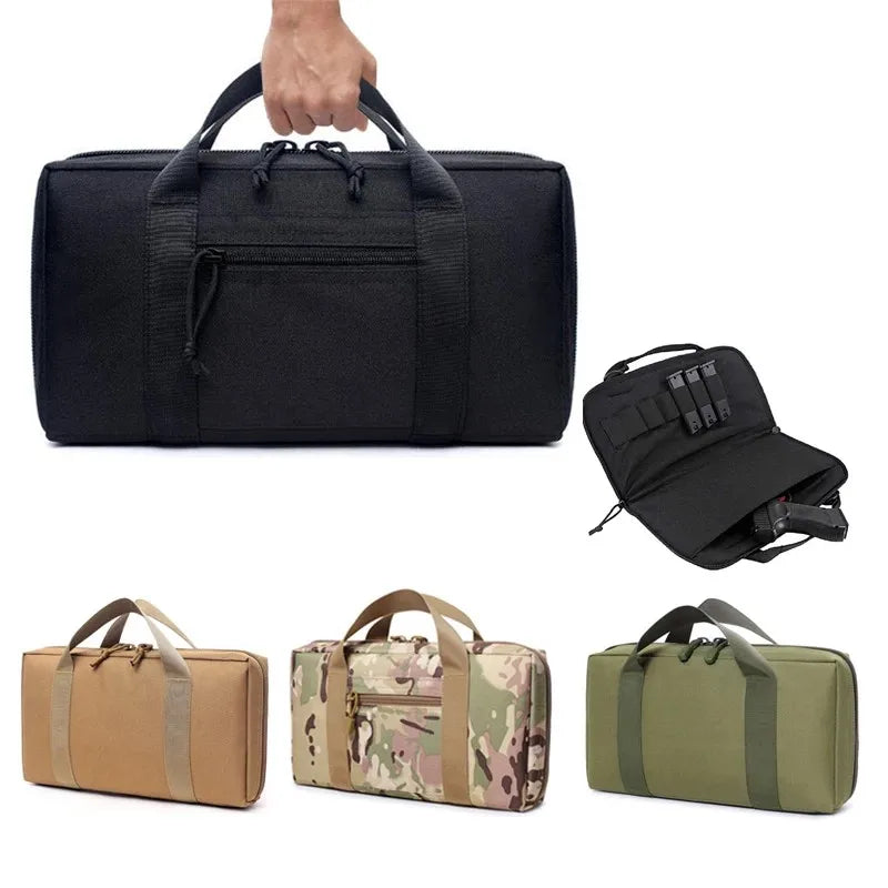 Gun Carry Bag EDC Tool Pouch Outdoor Hunting Accessories Magazine Pouch Holder Pistol Handgun Protection Case Holster