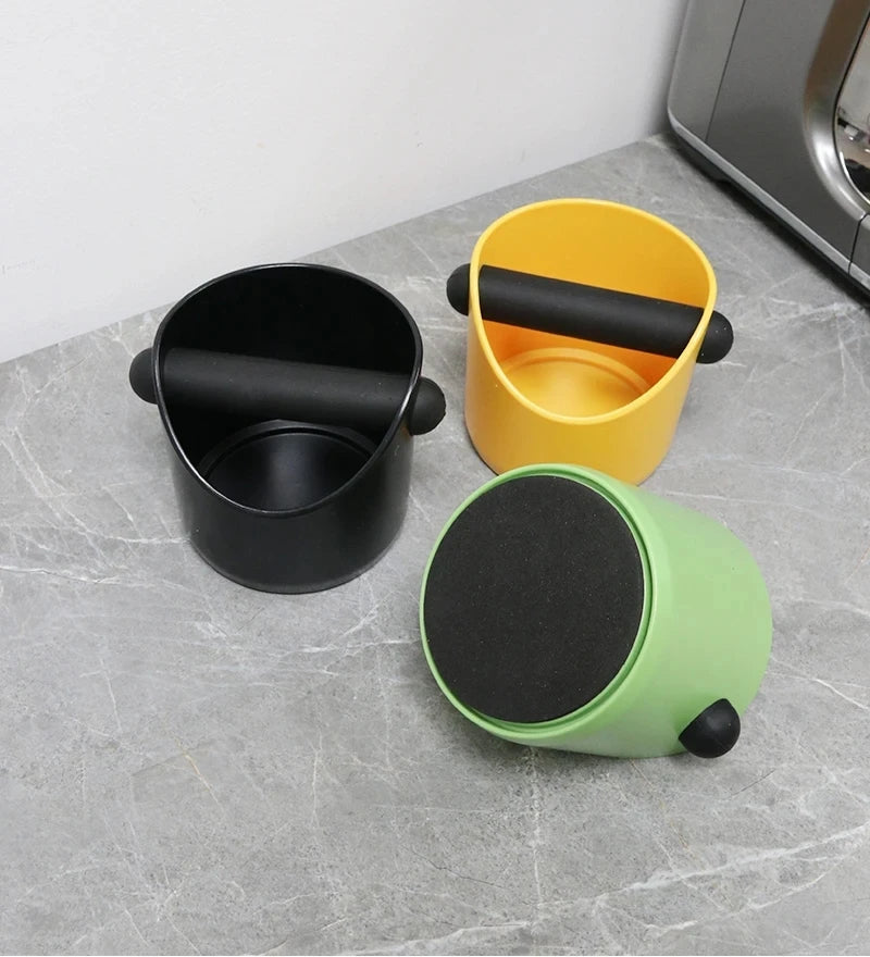 Espresso Knock Box – Anti-Slip Coffee Grounds Dump Bin for Baristas