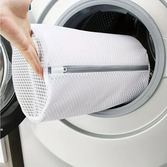 Mesh Shoe Washing Bag – Reusable Zip Protective Laundry Bag for Trainers