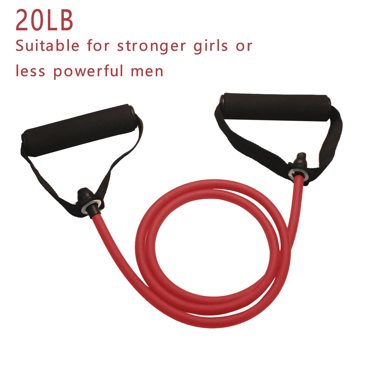 Resistance Bands with Handles – Workout Exercise Bands for Home Strength Training