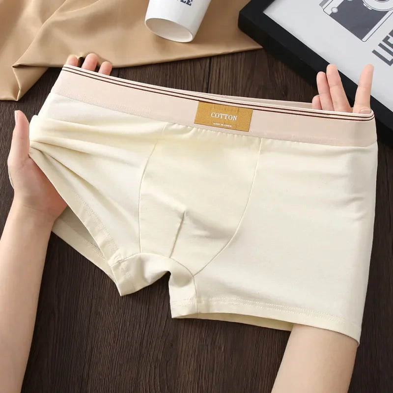 3-Pack Men's Breathable Cotton Boxer Shorts – Comfortable Everyday Underwear