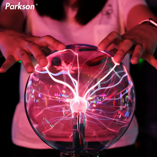 Magic Crystal Plasma Ball Lamp – 3–8 Inch LED Night Light Novelty Gift