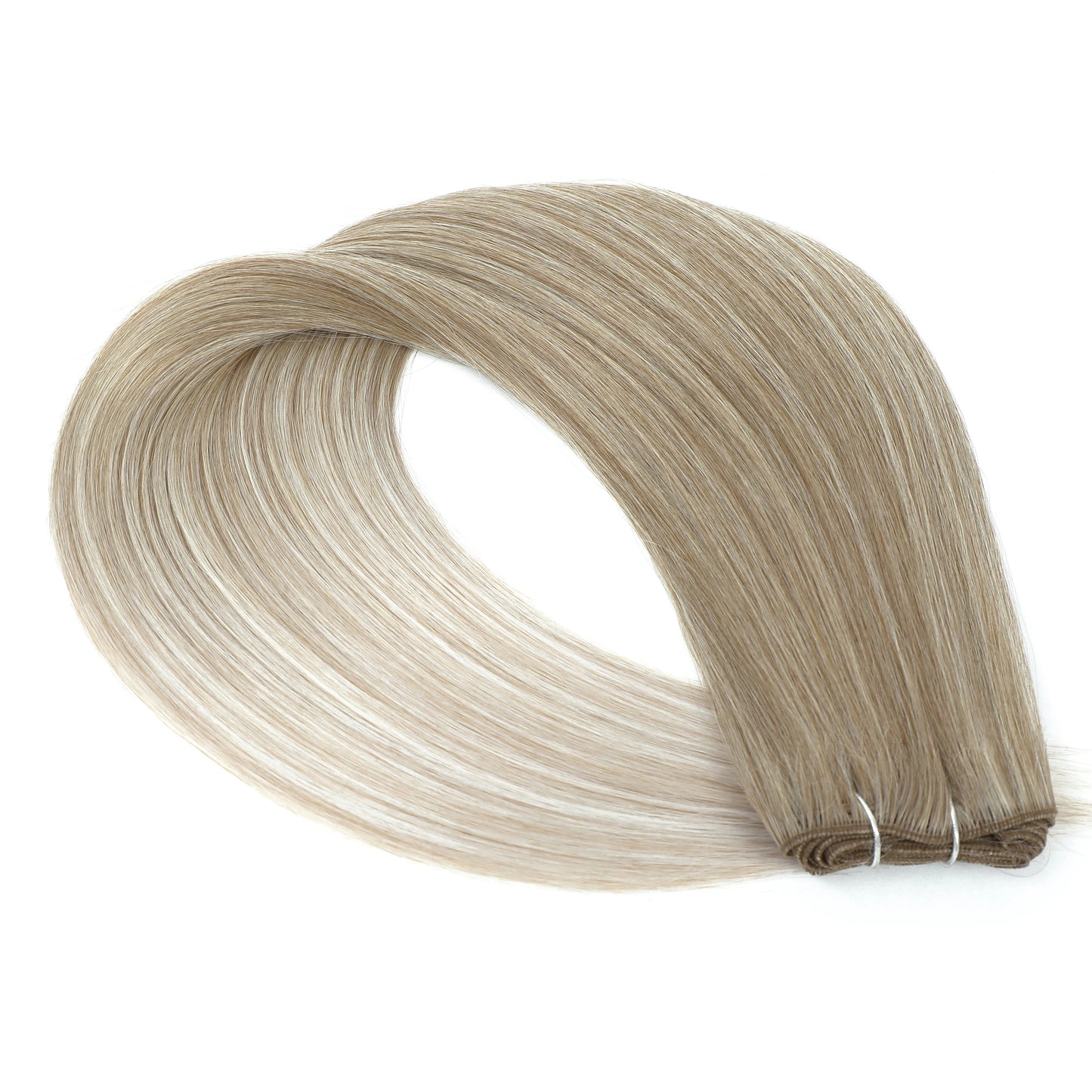 Bone Straight Synthetic Hair Bundles – Natural Super Long Yaki Straight Hair Weaving Extensions