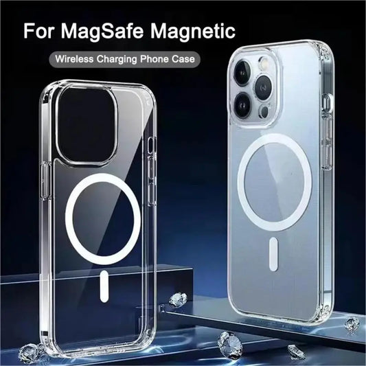 Anti-Drop Magnetic iPhone Case – Ultra-Thin Non-Yellowing Protective Cover