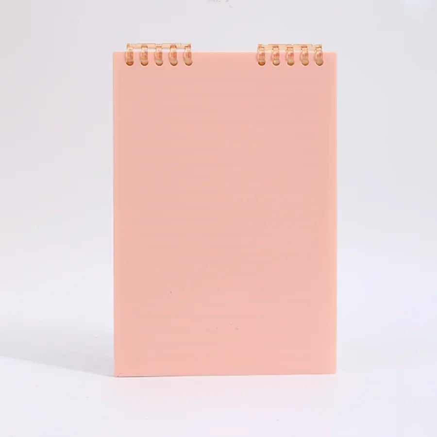 A5 60 Sheets Planner Thick Notebook Spiral Binding Loose-leaf Notebooks with Lines Pages for School Office Stationery Supplies