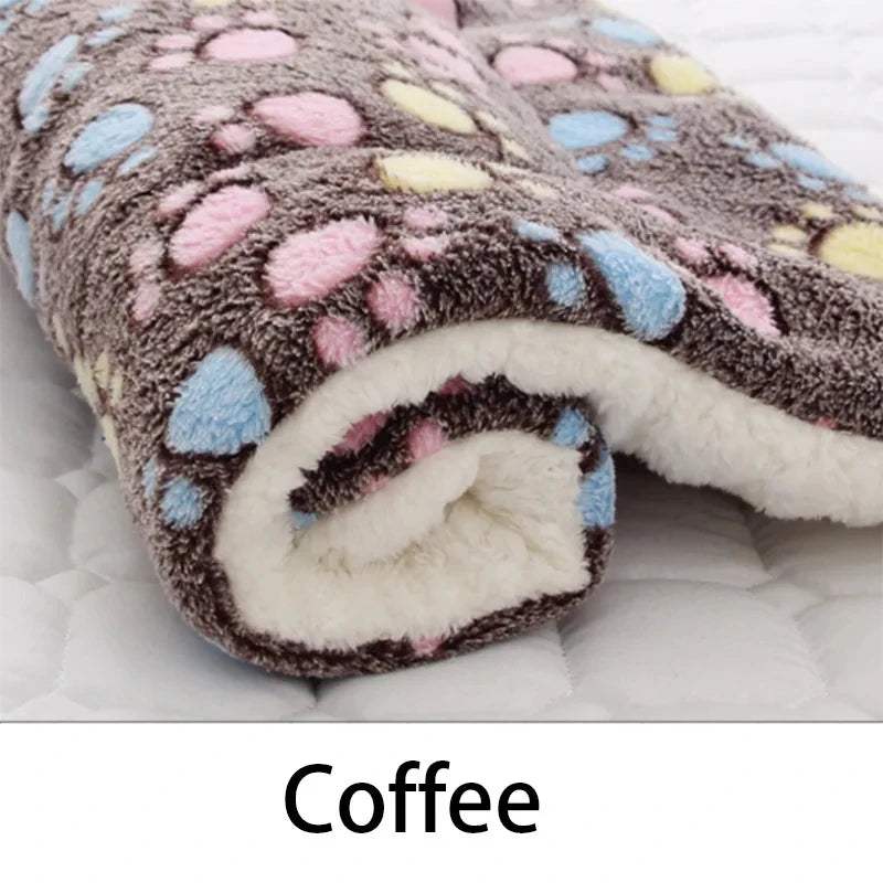 Flannel Pet Sleeping Mat & Sofa Bed – Soft Winter Blanket for Dogs & Cats