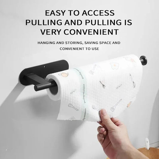 Multifunctional Paper Towel & Cling Film Storage Rack