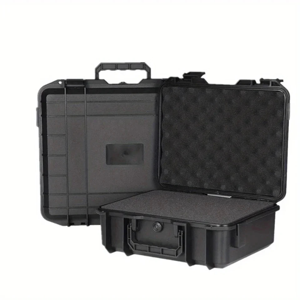 1PC Hard Carry Case Bag Hardware Toolbox with Pre-Cut Sponge Storage PreCut Sponge Storage Box Safety Protector Tool Organizer
