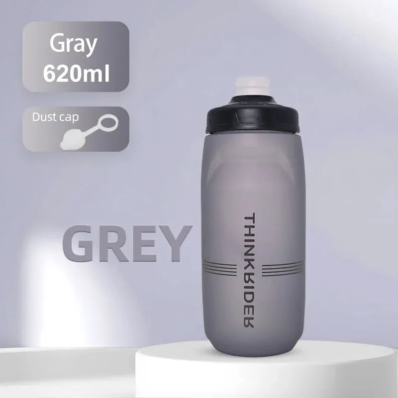 ThinkRider MTB Cycling Water Bottle – 620ml & 750ml Squeeze Sports Bottle