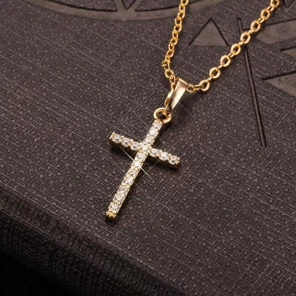 2PCS New Men's and Women's alloy Necklace Fashion Trend, Suitable For Men's And Women's Party Holiday Gifts