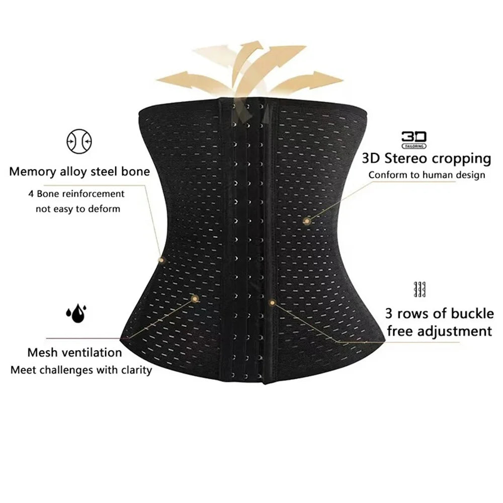 Women's Tummy Control Shapewear Bodysuit – Slimming Waist & Flat Belly Corset