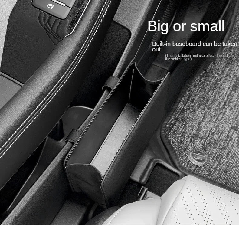 Car Trash Can Car Door Storage Box Foldable Seat Back Hanging Storage Bag Storage Box Car Interior Products