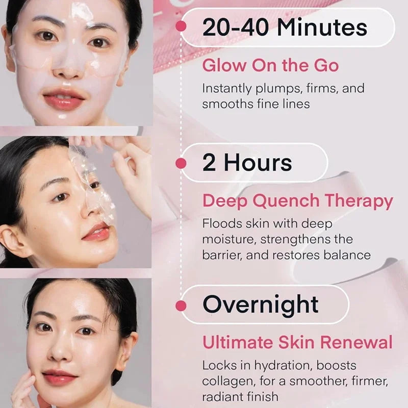 Overnight PDRN Salmon Collagen Face Mask – Glass-Skin Hydration & Firming
