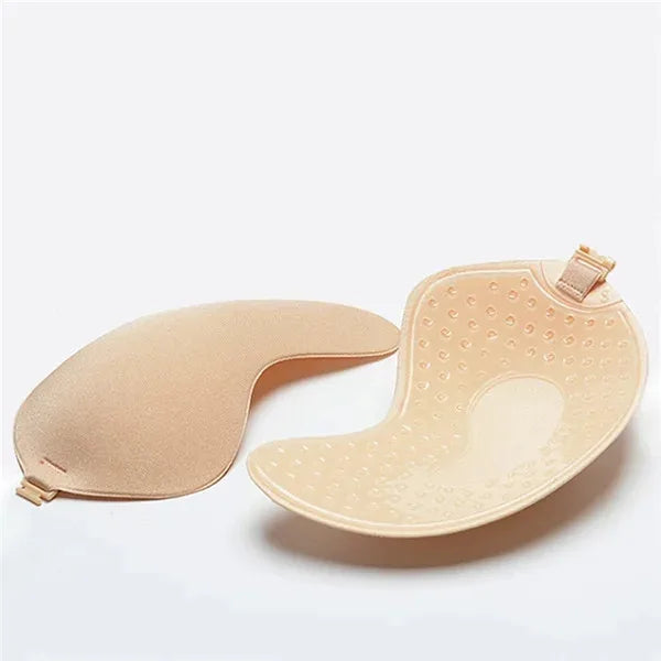Sexy Women Invisible Push Up Bra Self-Adhesive Silicone Bust Front Closure Sticky Bra Skin Backless Strapless Bra