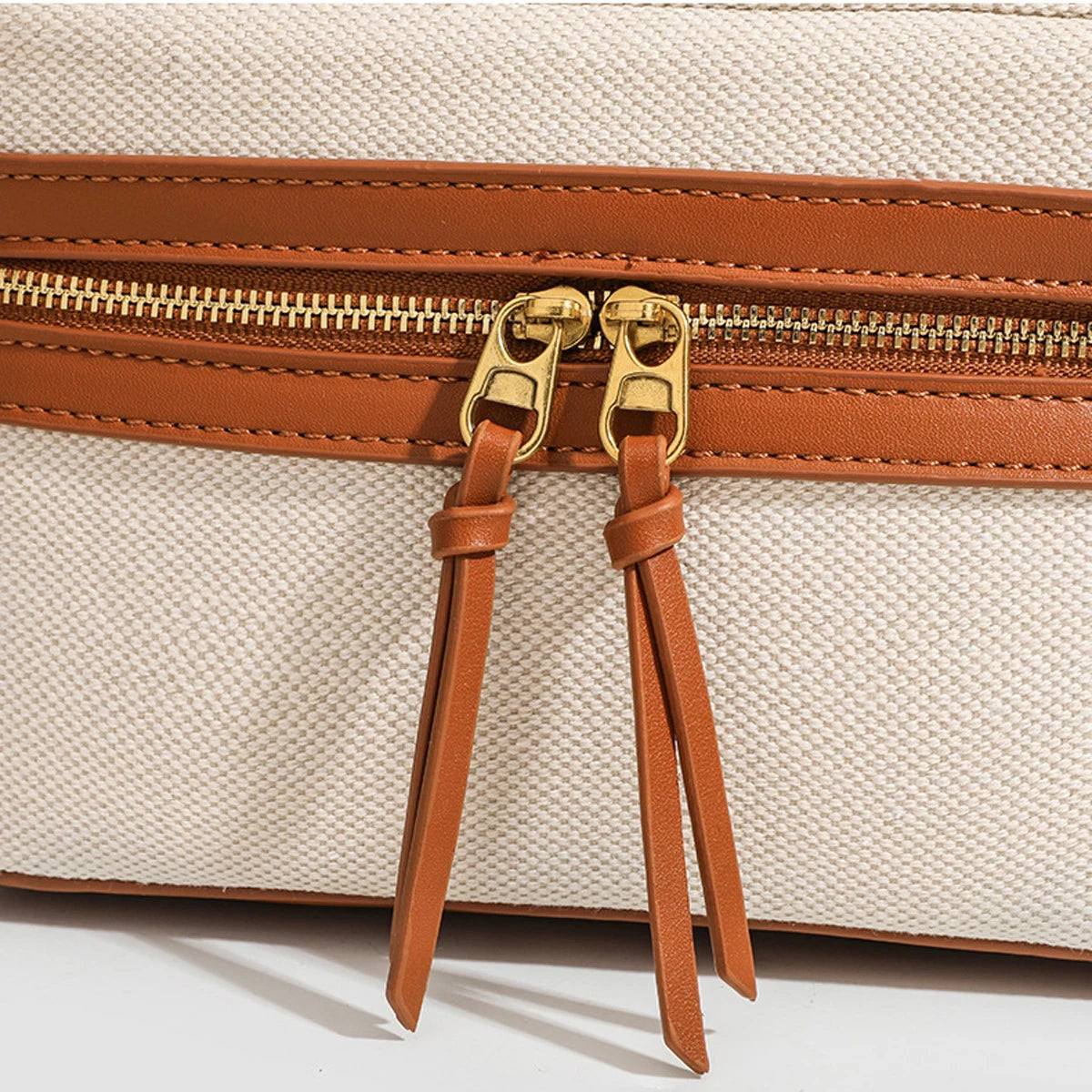 Women's Retro Canvas Spliced Lunch Box, Commuter Portable Shoulder Crossbody Small Square Bag, Adjustable Shoulder Strap