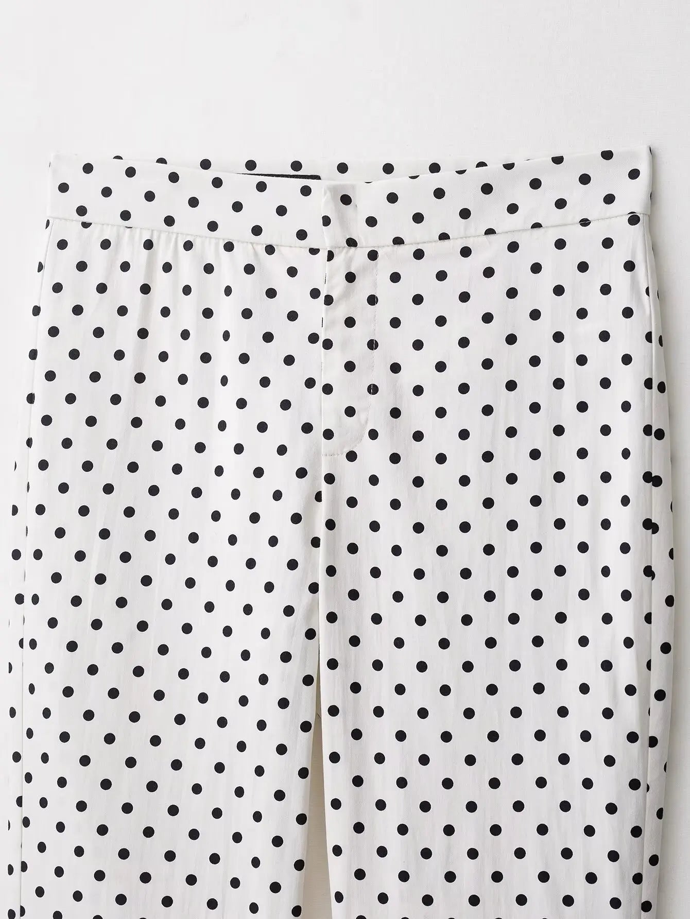 HH Woman Autumn Long Sleeves Turtleneck Zipper With Pockets Drawstring Casual Coats Women Fashion Polka Dot Printed Jacket